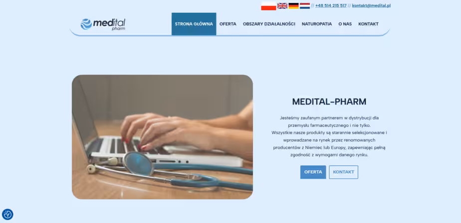 Screenshot of Medital-Pharm